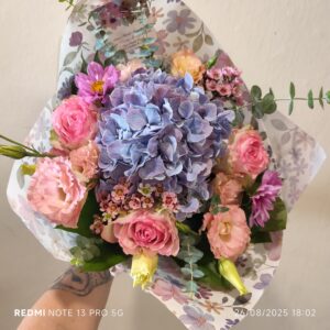 Bouquet flou